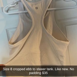Lululemon tank